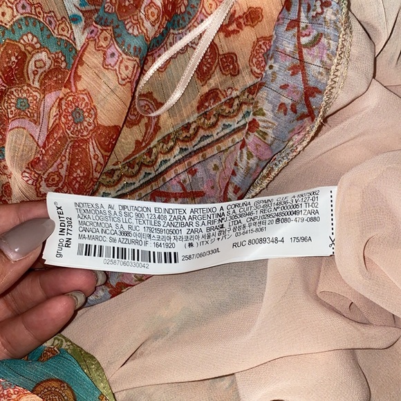 Zara Patchwork Print Dress - Picture 5 of 6